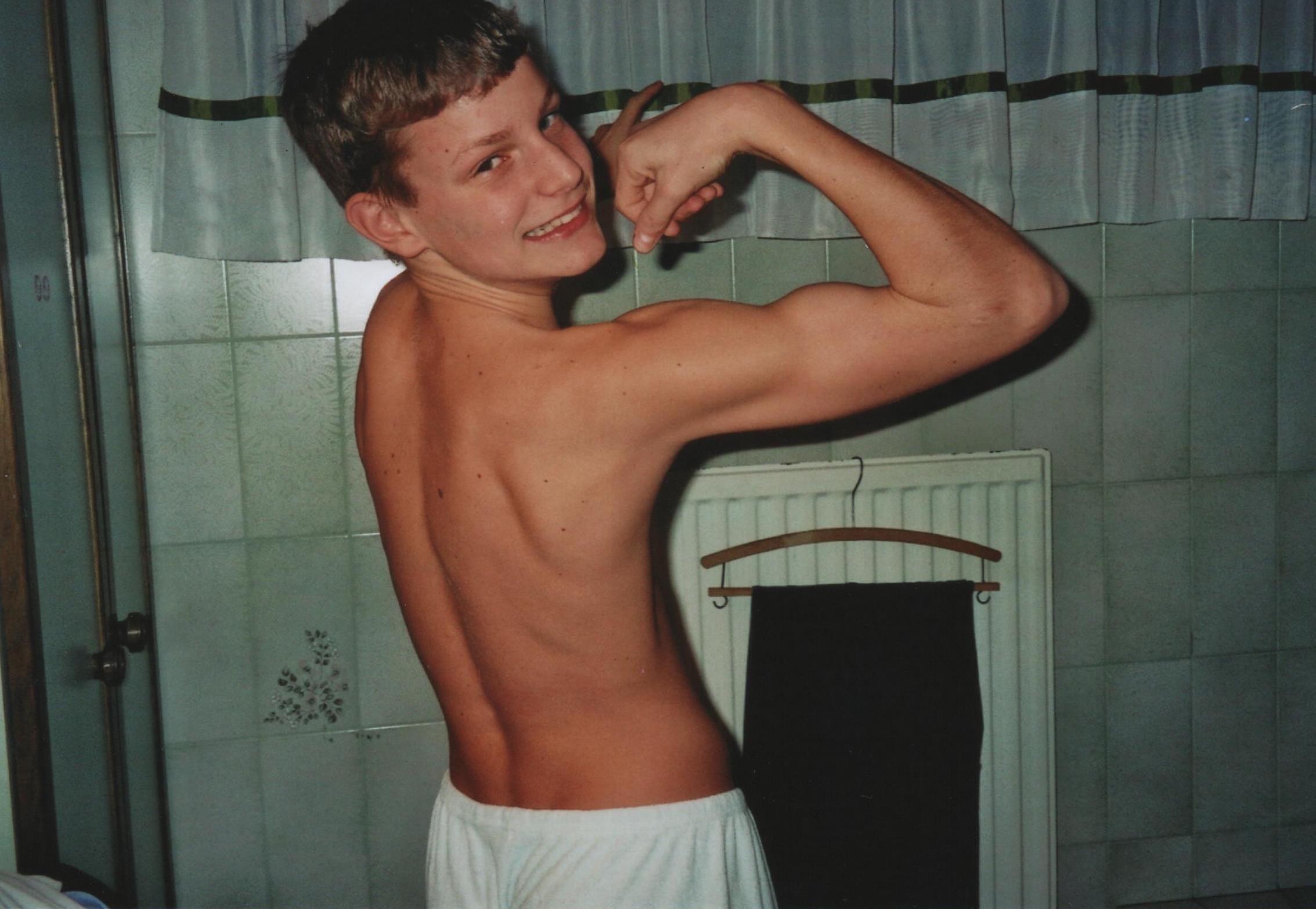 Bereits im Alter von 11 Jahren hatte Klaus Drescher das Ziel, "Mr. Universe" zu werden.